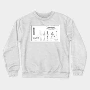 Lighthouses of United States of America - Gulf Coast - B Crewneck Sweatshirt